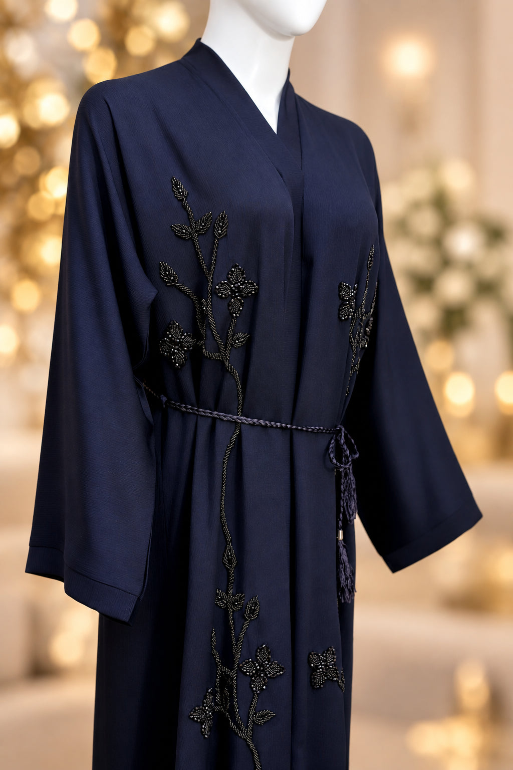 Black Katdana Turkish Abaya | Hayae' premium abaya